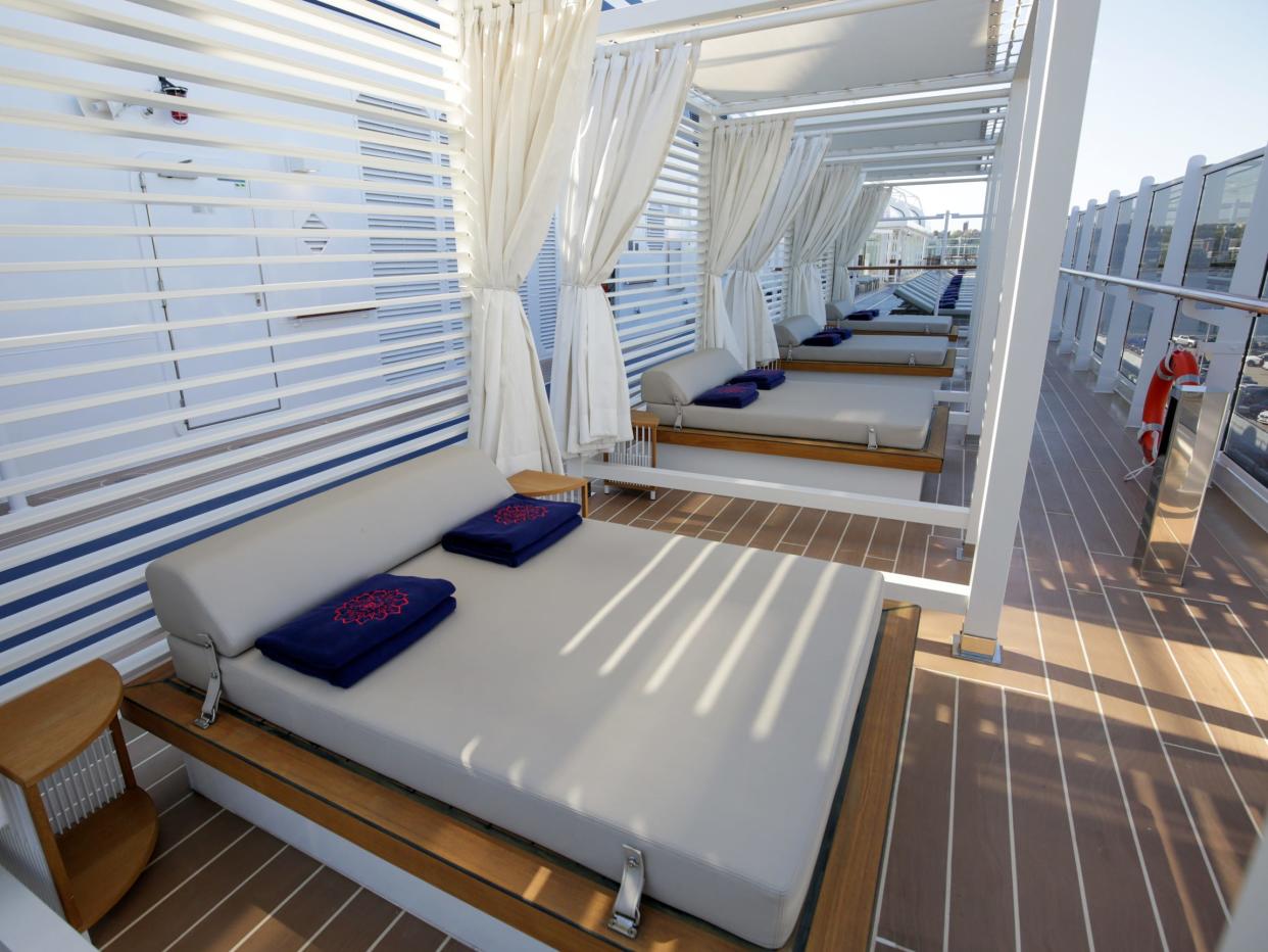 cabanas on Explora Journeys' Explora I cruise ship