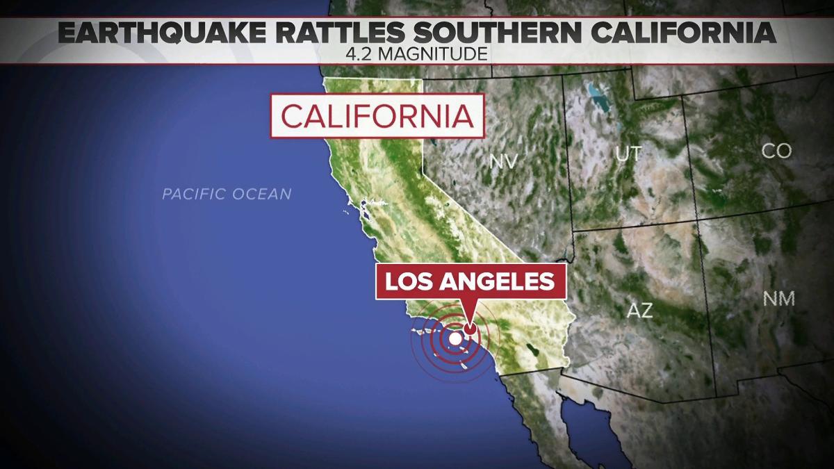 42 Magnitude Earthquake Hits Southern California