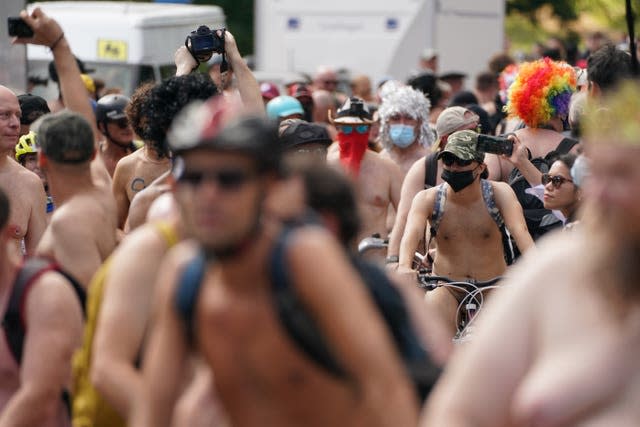 World Naked Bike Ride London