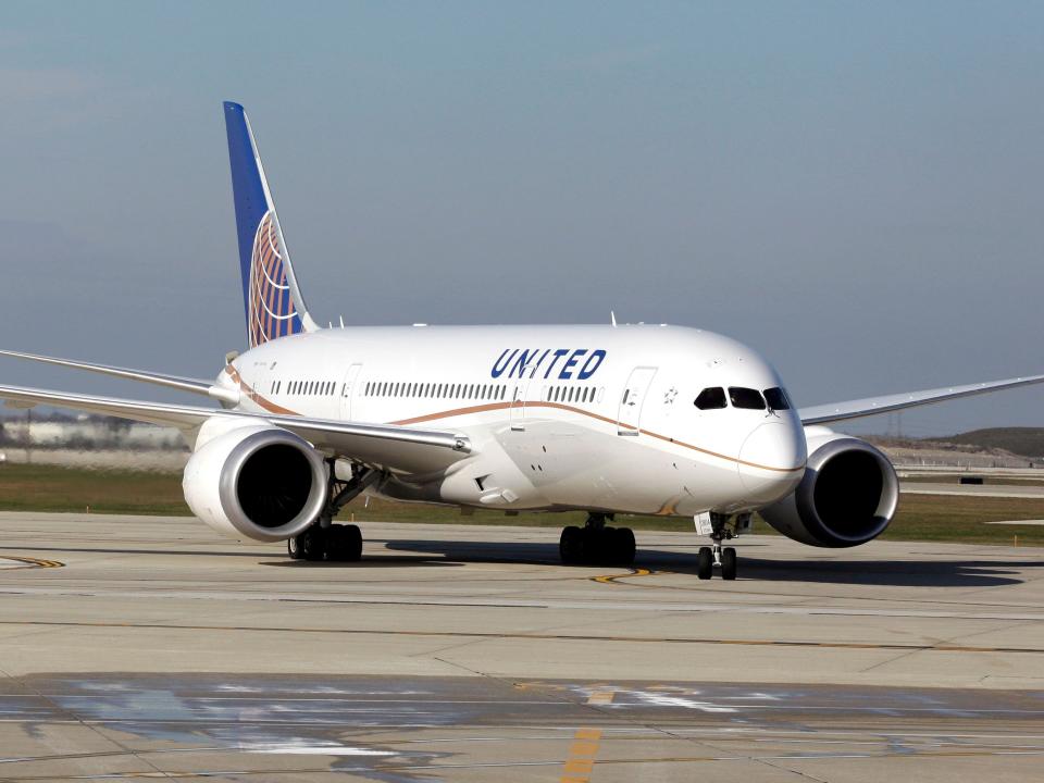 United Airlines Boeing 787-8 Dreamliner