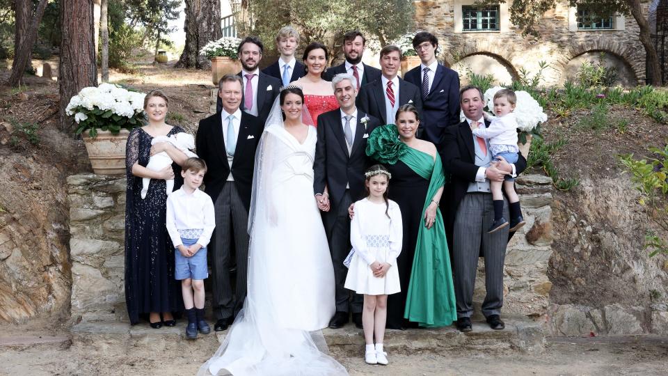 Both families and friends gathered in Bormes-les-Mimosas (France) for the religious wedding of H.R.H. Princess Alexandra and Mr. Nicolas Bagory.