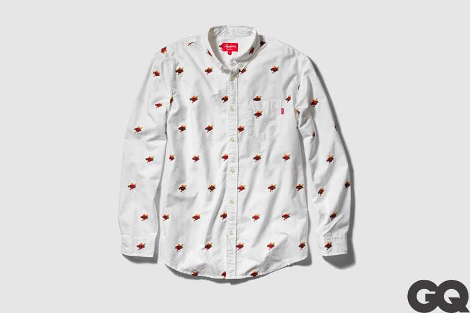 Sacred Hearts oxford shirt, fall-winter 2017.