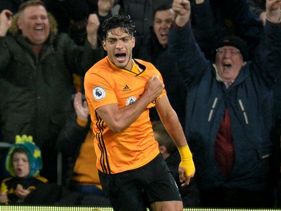 Raul Jimenez is in fine form for Wolves (EPA)