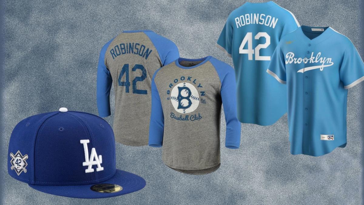 Los Angeles Dodgers Nike Jackie Robinson Day Team 42 T-Shirt - Royal