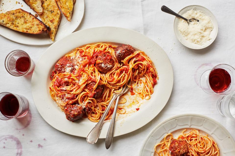 Classic Spaghetti and Meatballs