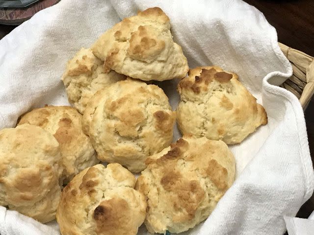 <p>FuddyDuddyPenguin</p> Grandma's Baking Powder Biscuits