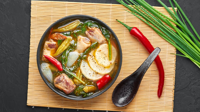 bowl of sinigang