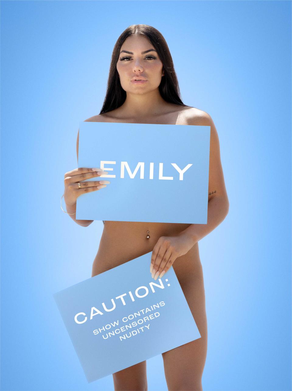 Emily - Dating Naked UK 2024. (Paramount+)