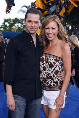 Jon Cryer and Lisa Joyner at the Los Angeles premiere of DreamWorks/Paramount Pictures' Transformers