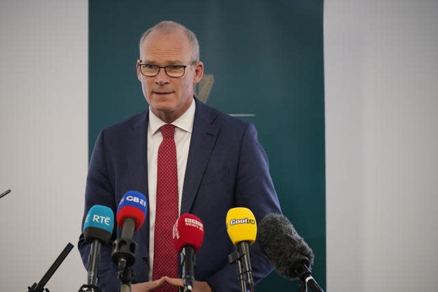 Außenminister Simon Coveney in Belfast