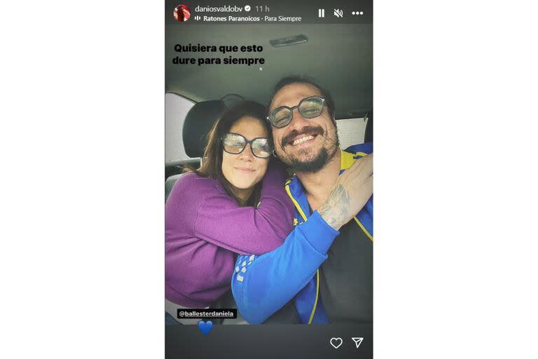 La pareja comenzó a compartir algunas publicaciones juntos en redes