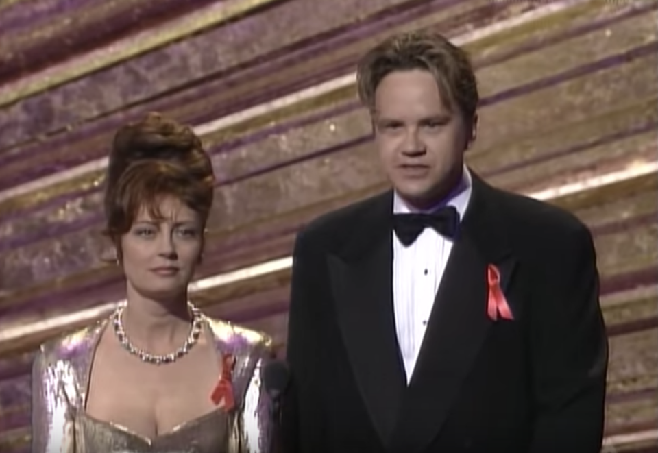 1993: Susan Sarandon, Tim Robbins, and Richard Gere are banned for life...sort of