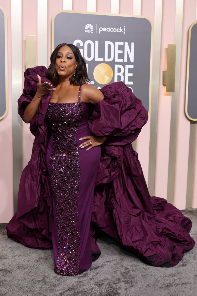 Niecy Nash attends the 80th Annual Golden Globe Awards on Jan. 10 at the Beverly Hilton in Beverly Hills, Calif. (Photo: Amy Sussman/Getty Images)