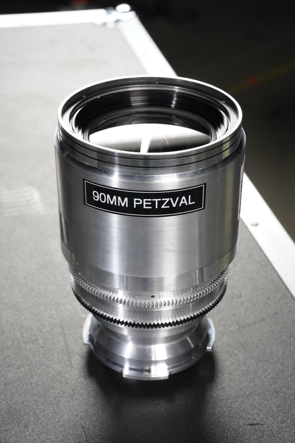 A Petzval lens modified for anamorphic cinematography<cite>Tommy Rose</cite>