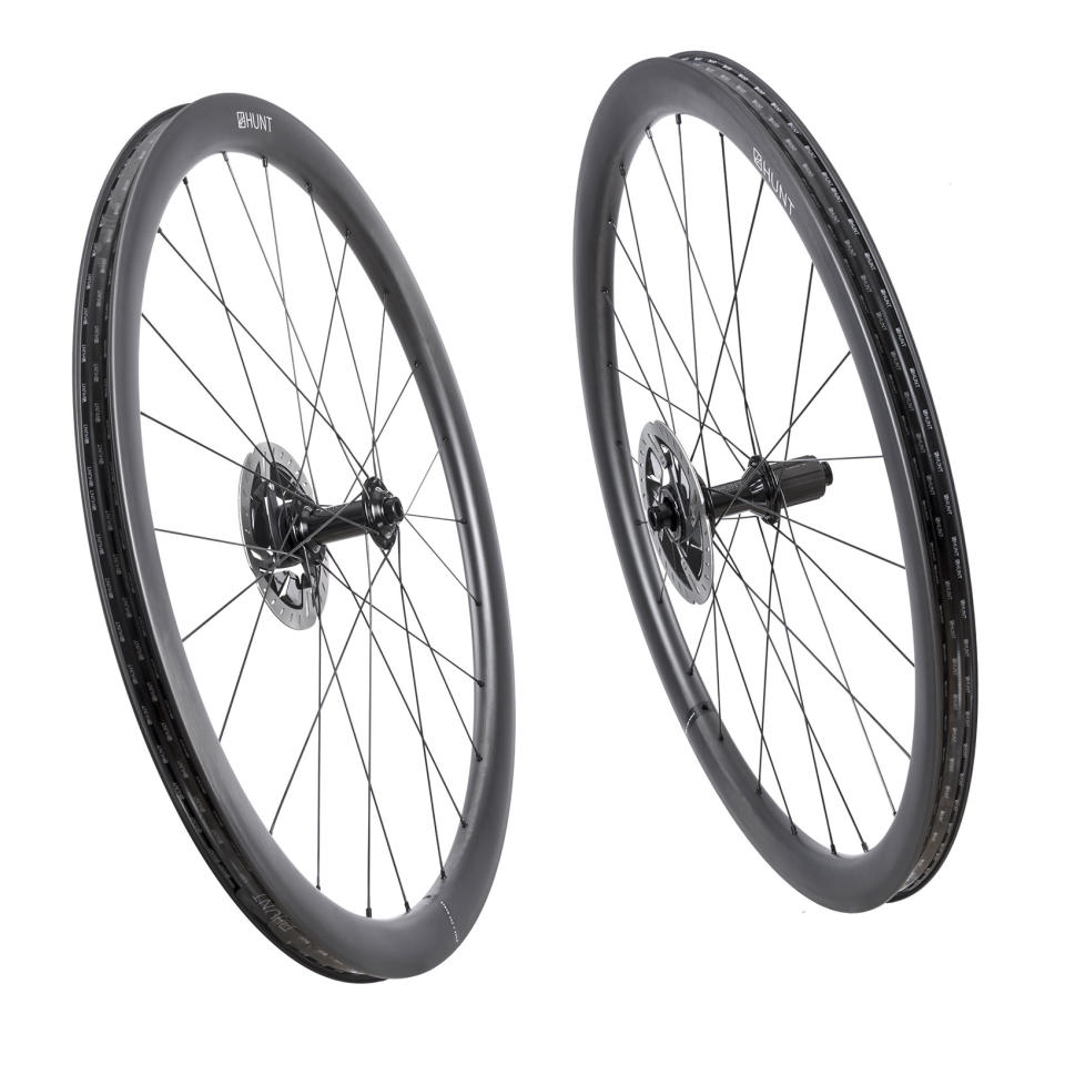 Hunt 40 Carbon Disc best-selling affordable 40mm deep aero road bike wheels upgraded