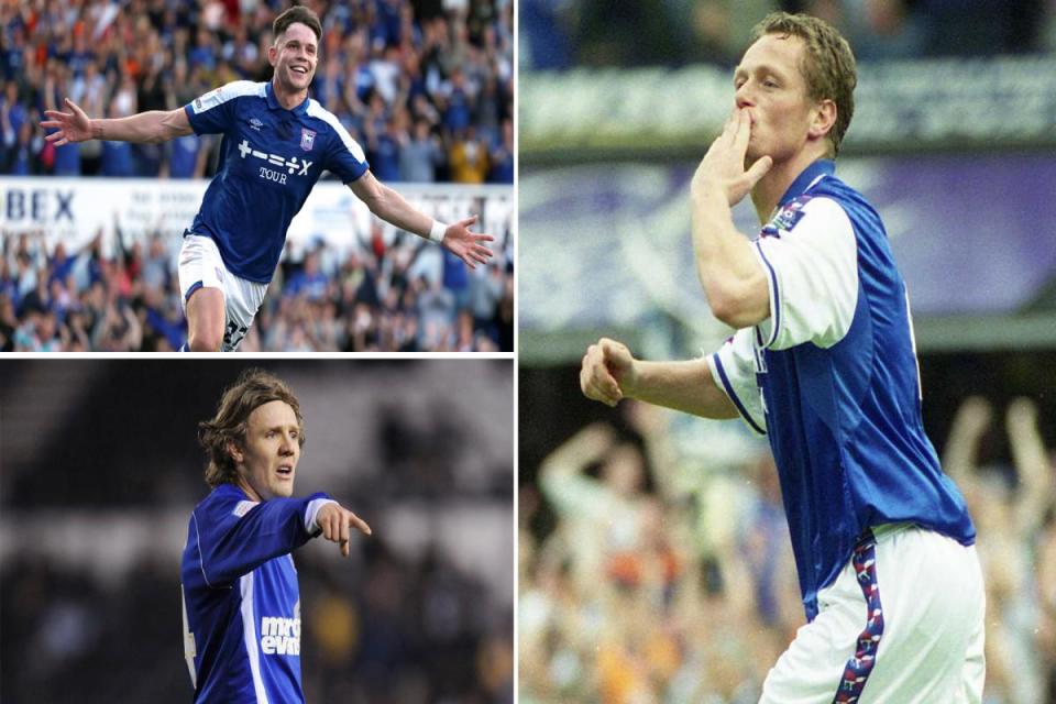 George Hirst, Jimmy Bullard and Jim Magilton turned their loans into full-time moves to Ipswich Town <i>(Image: PA/Newsquest)</i>