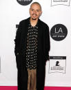 <p>Also at opening night of the LA Art Show: Evan Ross hits the red carpet on Jan. 19. </p>