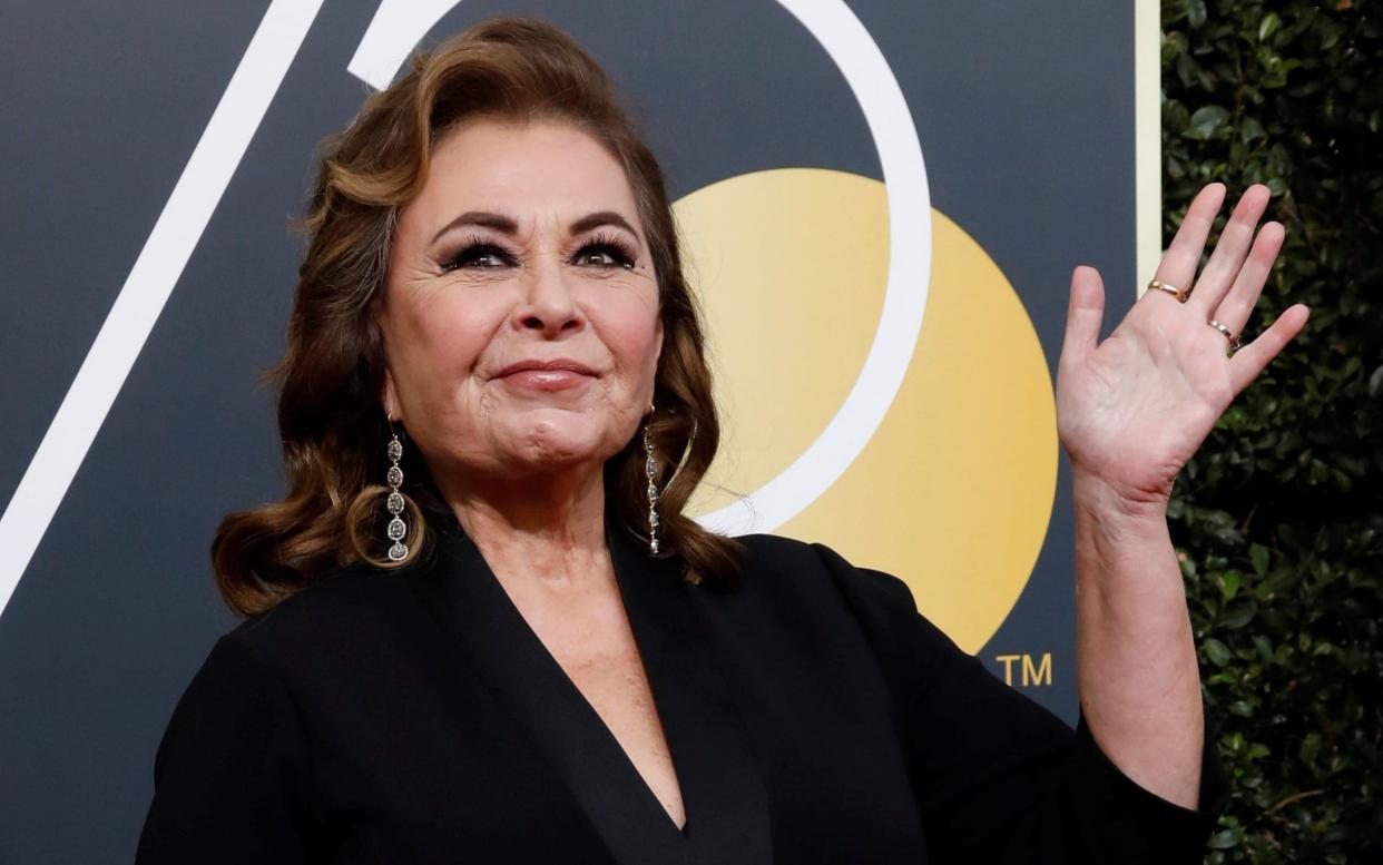 Roseanne Barr has given her first interview since posting a racist tweet that led to her sitcom being cancelled - REUTERS