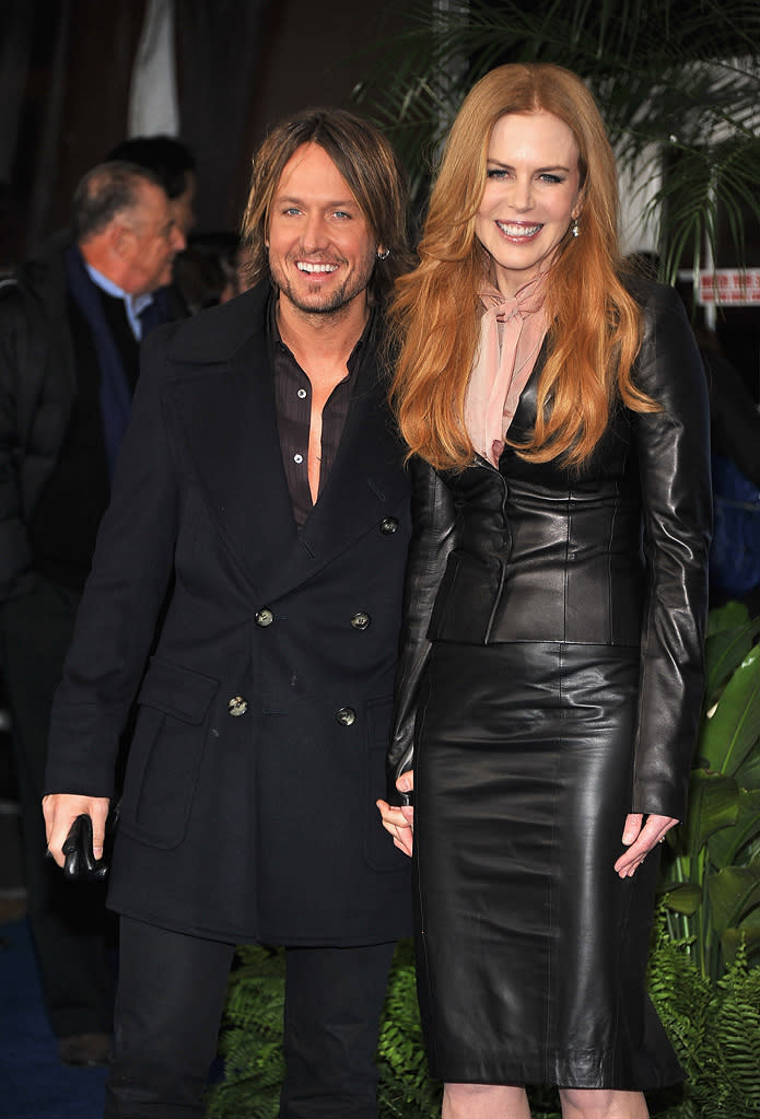 Just Go With It LA Premiere 2011 Keith Urban Nicole Kidman