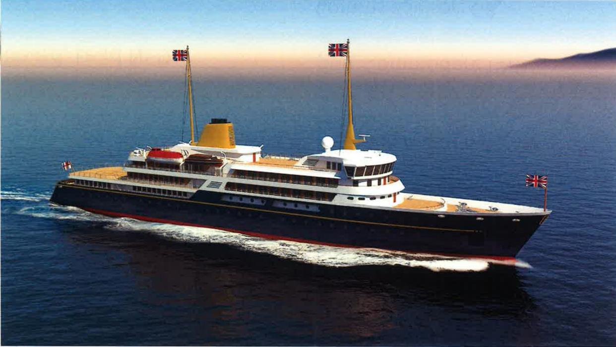 An artist’s impression of the new national flagship (PA)