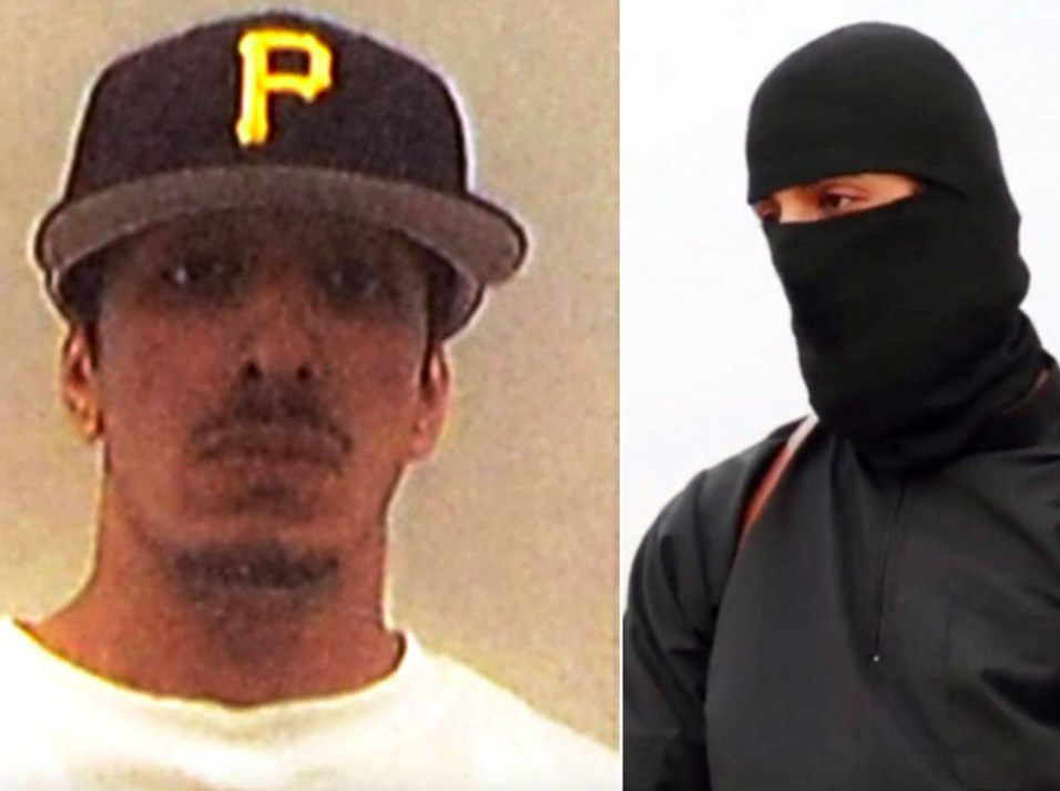<em>The pair were part of a group that included Jihadi John (Reuters)</em>
