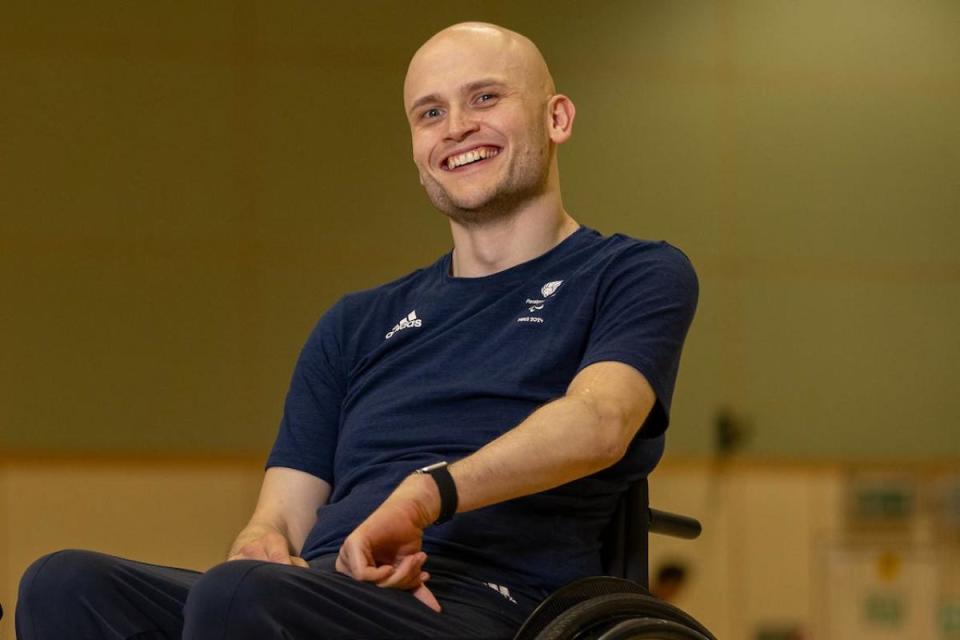 Jack Smith is preparing to help ParalympicsGB defend their wheelchair rugby title in Paris. <i>(Image: SAM MELLISH, PARALYMPICSGB/PA)</i>