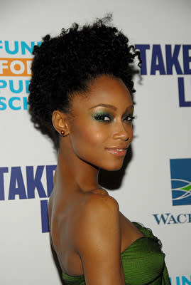 Yaya DaCosta at the NY premiere of New Line Cinema's Take the Lead