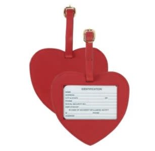 Heart Luggage Tag, $15.99