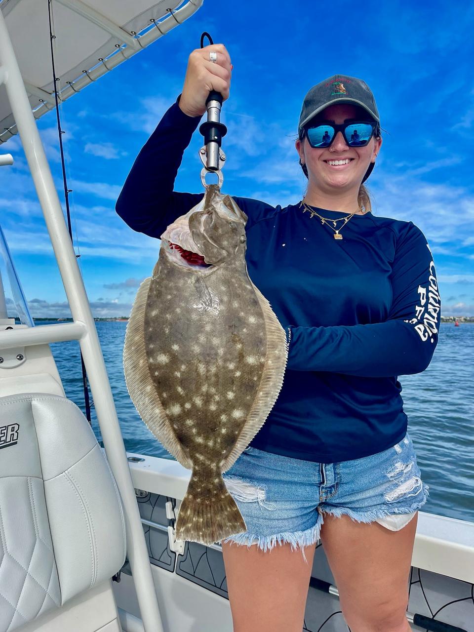 Remember, it's catch-and-release with flounder through the end of November.