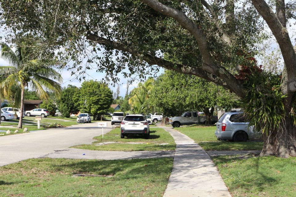 The Palm Beach County Sheriff's Office is investigating a possible murder suicide that occurred along the 1300 block of Meadowbrook Drive in West Palm Beach Thursday, Dec. 21, 2022.