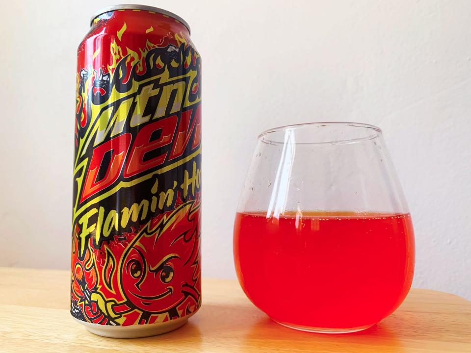 Mountain Dew Flamin' Hot has more of a tingle than a burn.