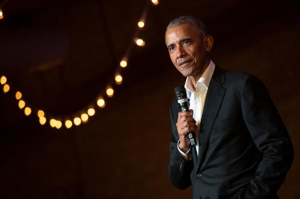 Former President Barack Obama in October | The Obama Foundation