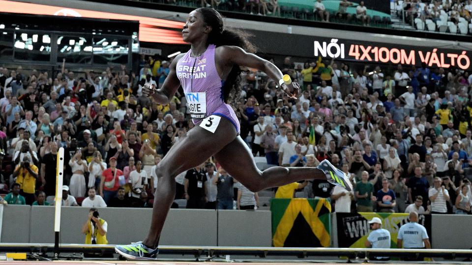 Annie Tagoe ran for Great Britain at last year's World Athletics Championships