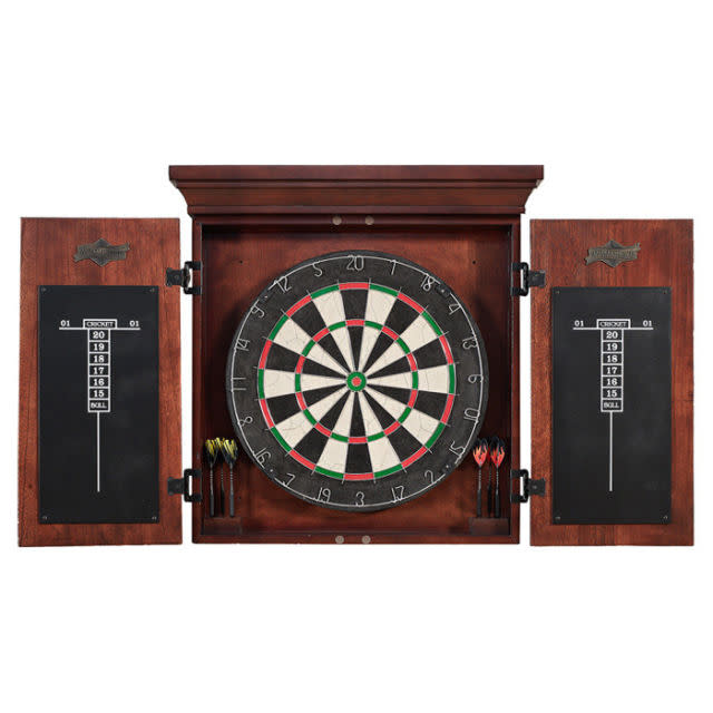 Athos Dart Board Cabinet Set