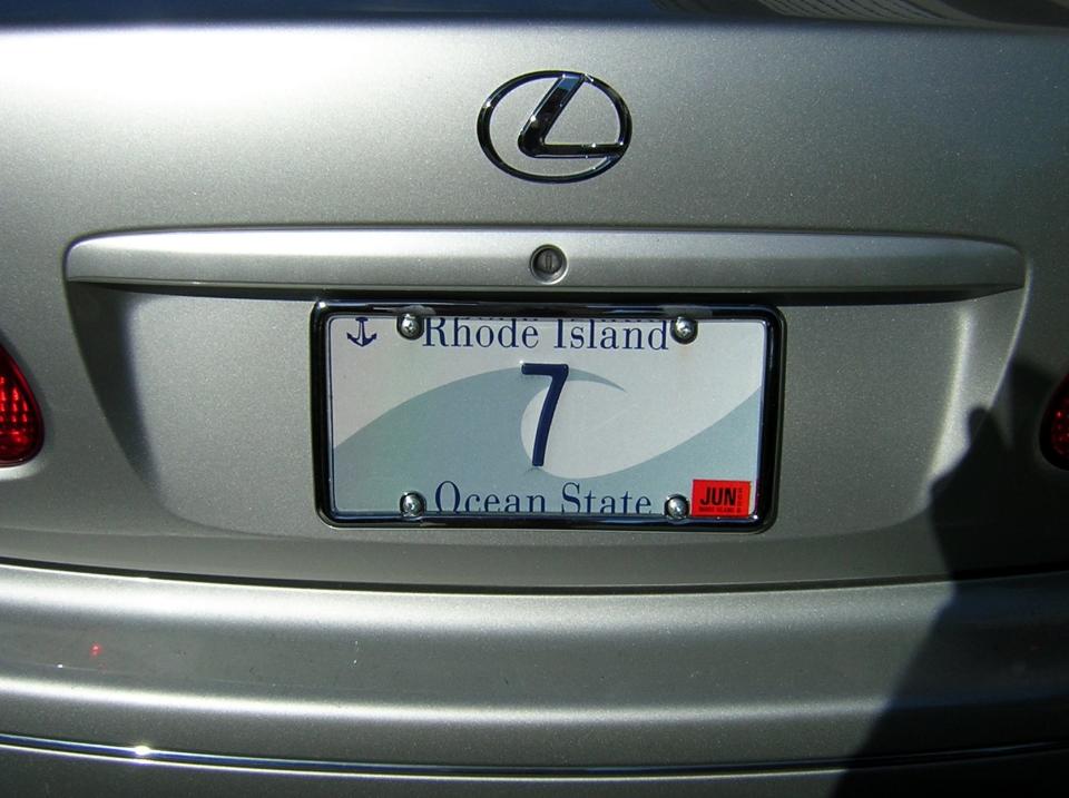 When "Ocean State" began appearing on Rhode Island license plates in 1972, the state's new nickname began to catch on.