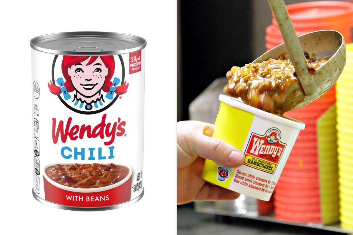 Wendy's Chili Is Coming to Grocery Stores