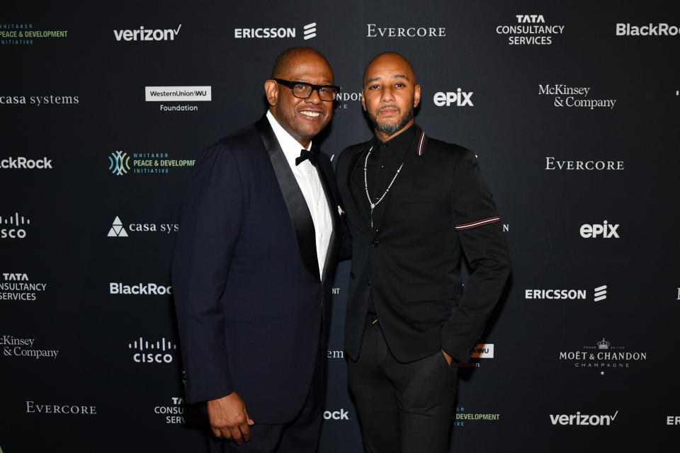 Forest Whitaker And Swizz Beatz