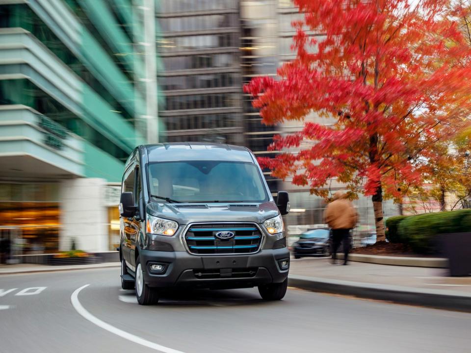 The 2022 Ford E Transit.10