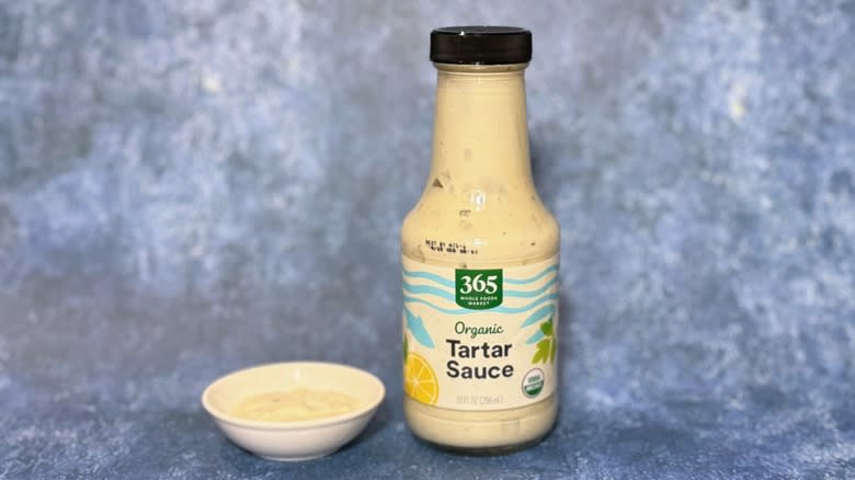 365 organic tartar sauce bottle