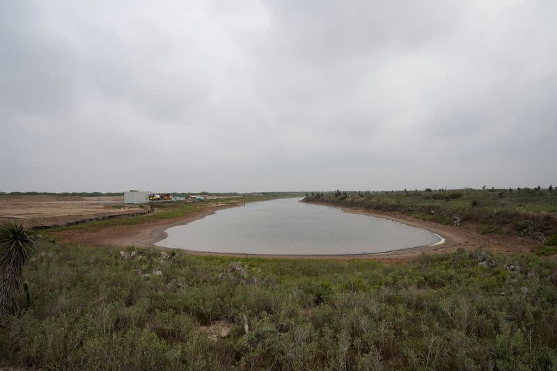 SpaceX’s new development near Starbase is pictured in Brownsville