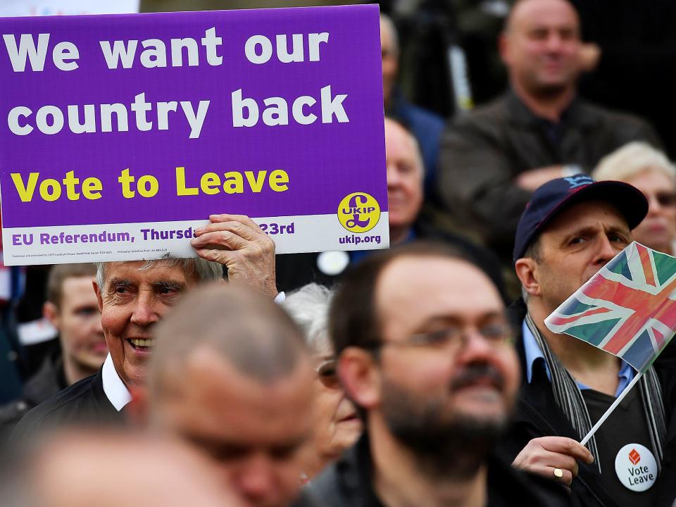 More than 10 per cent of Leave voters wanted a return to smoking in pubs and restaurants: Getty