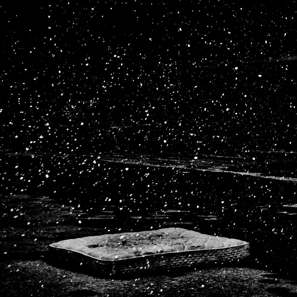 <p>Snowfall behind a shuttered K-Mart, Flint, Mich., 2016. “America calls itself ‘the land of the free,’ but fewer and fewer people enjoy the reality of that ideal. This picture is from Flint, Mich., where I photographed the aftermath of lead contamination that exposed a generation of kids to developmental delays and other health problems. When your town is collapsing, and you can’t afford to change your circumstances, then what does freedom mean?” (© Matt Black/Magnum Photos) </p>