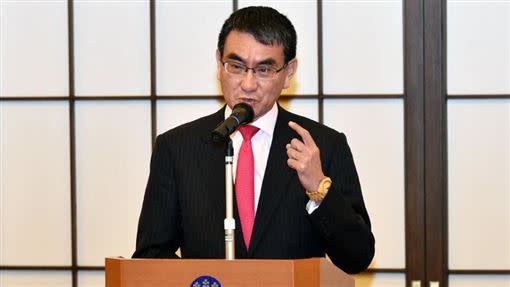 日本外務大臣河野太郎。（圖／翻攝自河野太郎推特）