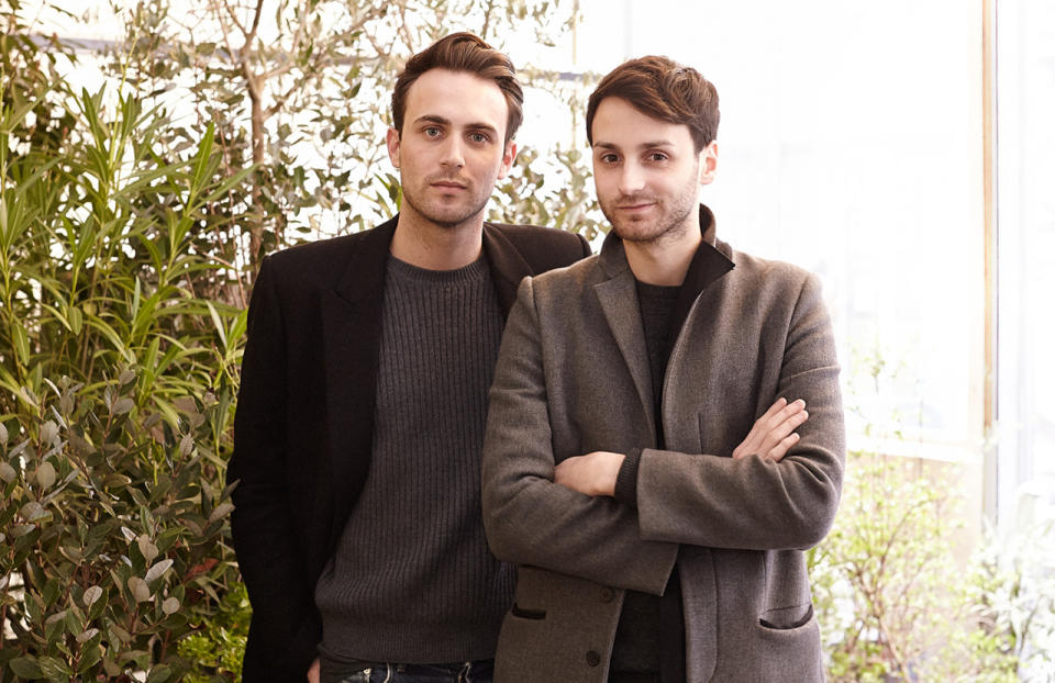 Designers Sébastien Meyer and Arnaud Valliant.