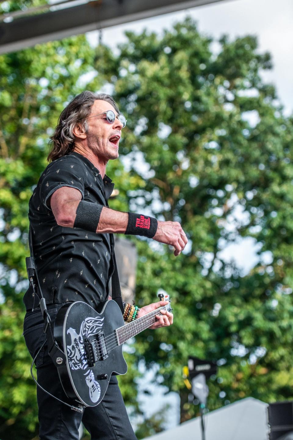 Rick Springfield performs at the Indiana State Fair on Friday, Aug. 3, 2018.