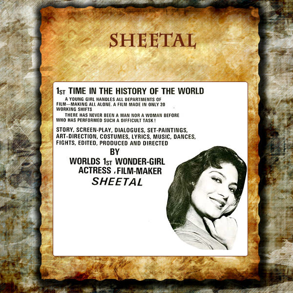 Sheetal <p>Her beginnings were modest; she did two bit roles in ‘70s flicks, including Raj Kapoor’s Satyam Shivam Sundaram, in which she played one of the village lassies who was Zeenat Aman’s friend. Then in the early ‘80s she even made it to supporting actress in the crucially-acclaimed Amitabh Bachchan starrer Bemisaal. Then Sheetal entered her own zone, quite literally. She wrote, acted in, edited, sang for, shot and produced her own soft-porn flicks, such as Honey and Yeh Preet Na Hogi Kum. Then one fine day, she vanished, returning in 2004 with the bizarre Rose Thorn, again a sleazy offering which she directed, sang for, choreographed, enacted, all of it. Then she disappeared again. If anyone knows how we can find this avant-garde wonder, please send us her Skype details at missing.celebs@yahoo.com</p>