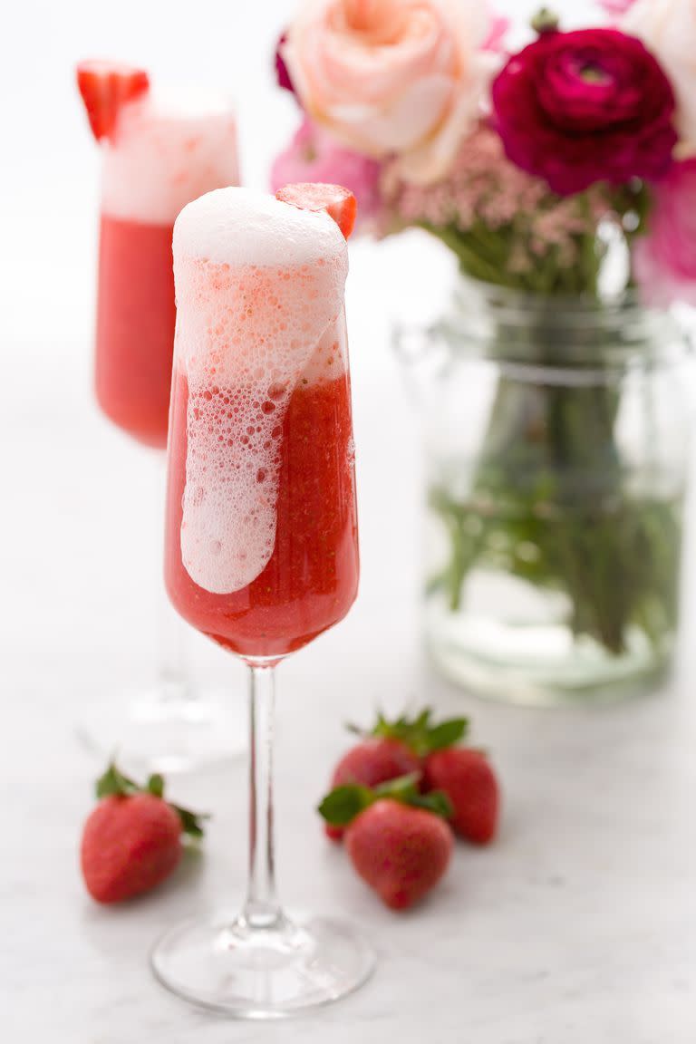 3) Strawberry Mimosa