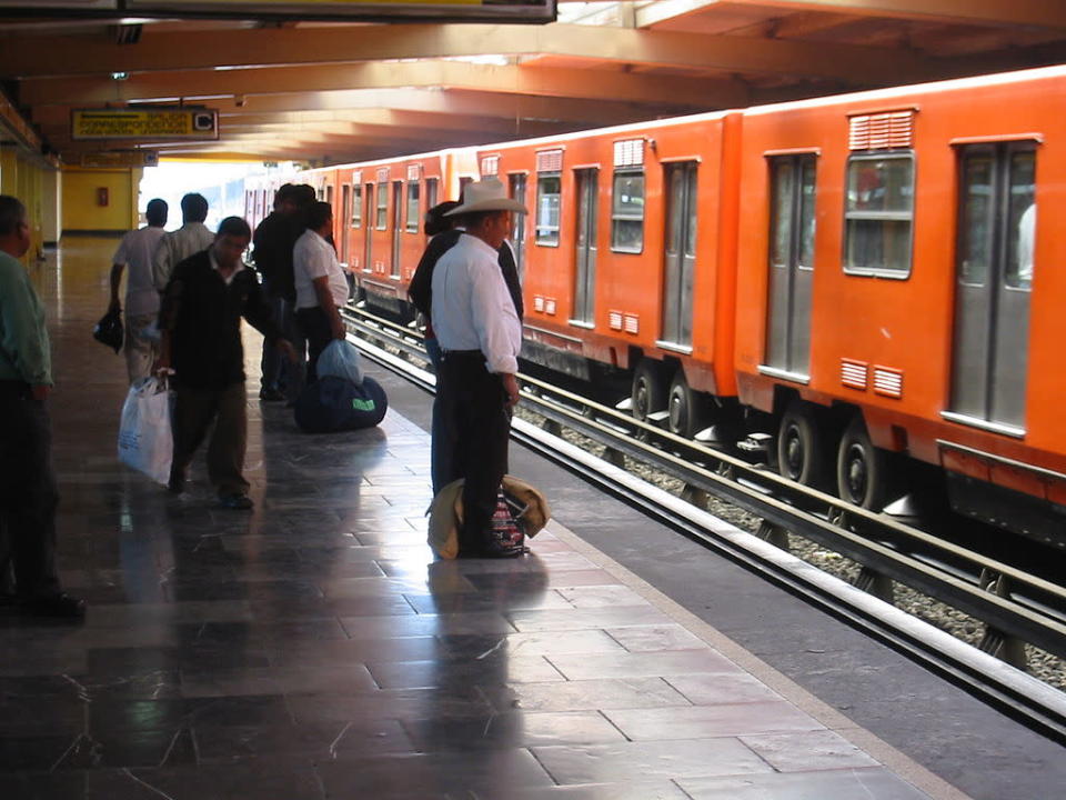 <p><b>Mexico</b></p> <p>Each station within the Mexico City subway is identified by a minimalist logo related to the name of the station or the area around it. This is because, at the time of the first line's opening, the illiteracy rate was extremely high, so people found it easier to guide themselves with a system based on colors and visual signs. The design of the icons and the typography are a creation of Lance Wyman, who also designed the logotype for the 1968 Summer Olympic Games at Mexico City. The logos are not assigned at random; rather, they are designated by considering the surrounding area</p> <br> <p>By Tjeerd Wiersma from Amsterdam, The Netherlands (Flickr) [CC-BY-2.0 (http://creativecommons.org/licenses/by/2.0)], via Wikimedia Commons</p>