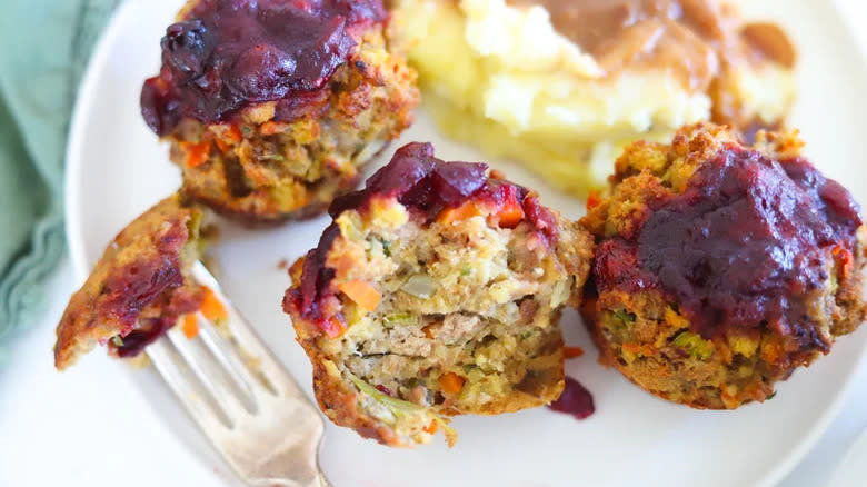 Turkey meatloaf muffins