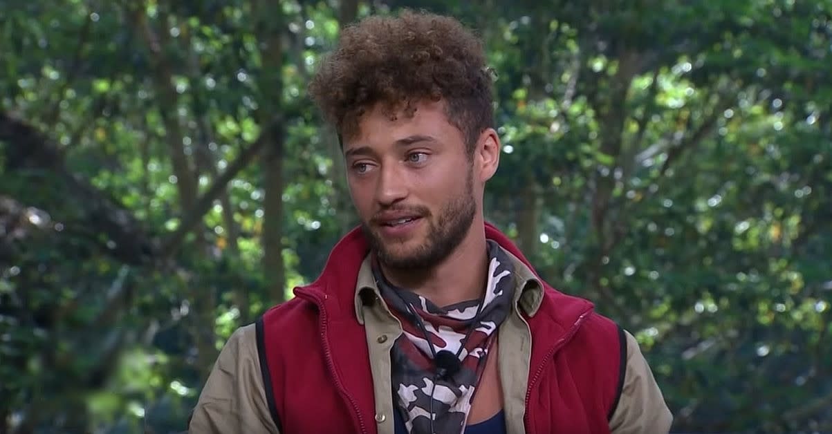 Myles Stephenson in 'I'm a Celebrity... Get Me Out of Here!' (ITV)